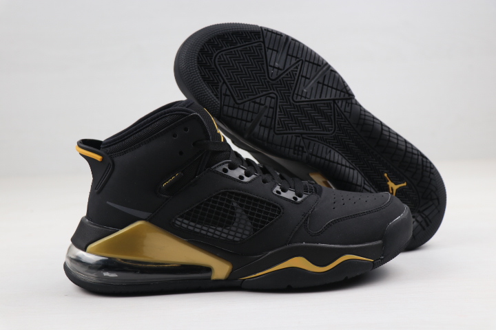 Air Jordan Mars x270 Black Gold Shoes - Click Image to Close